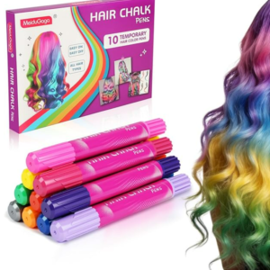 Hair Chalk Geschenke für Mädchen, 10 Farben Auswaschbare